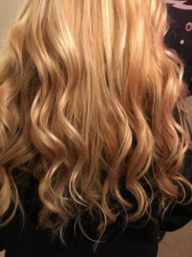 Customer photo review of Le Angelique Ultimate Pro Clip Curling Iron
