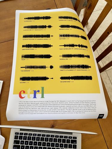 Customer photo review of "CTRL" by SZA