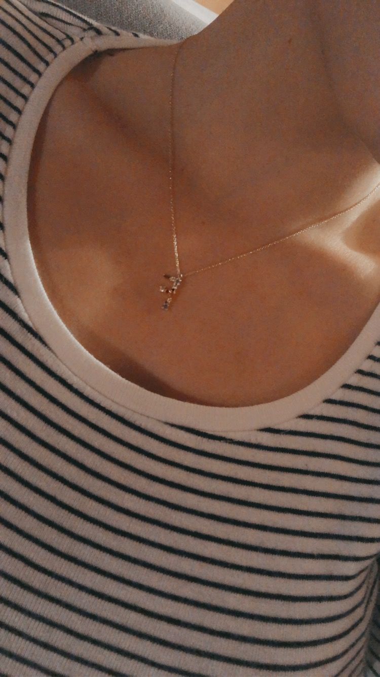 Customer photo review of LOANYA Buchstaben Kette