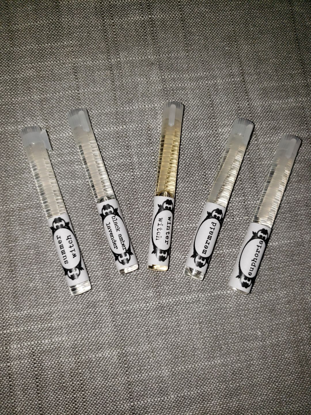 Customer photo review of Perfume Oil - Sample Set