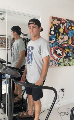 Customer photo review of Murtisol Whole Body Vibration Power Plate with Pulse Rate Grips for Home Fitness & Weight Loss