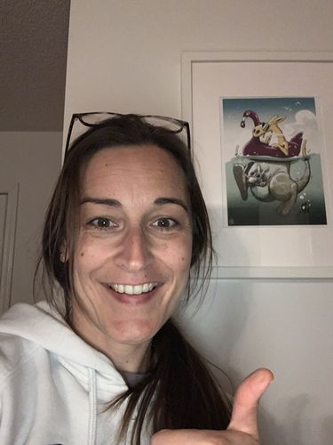 Customer photo review of Affiche FLAMINGO