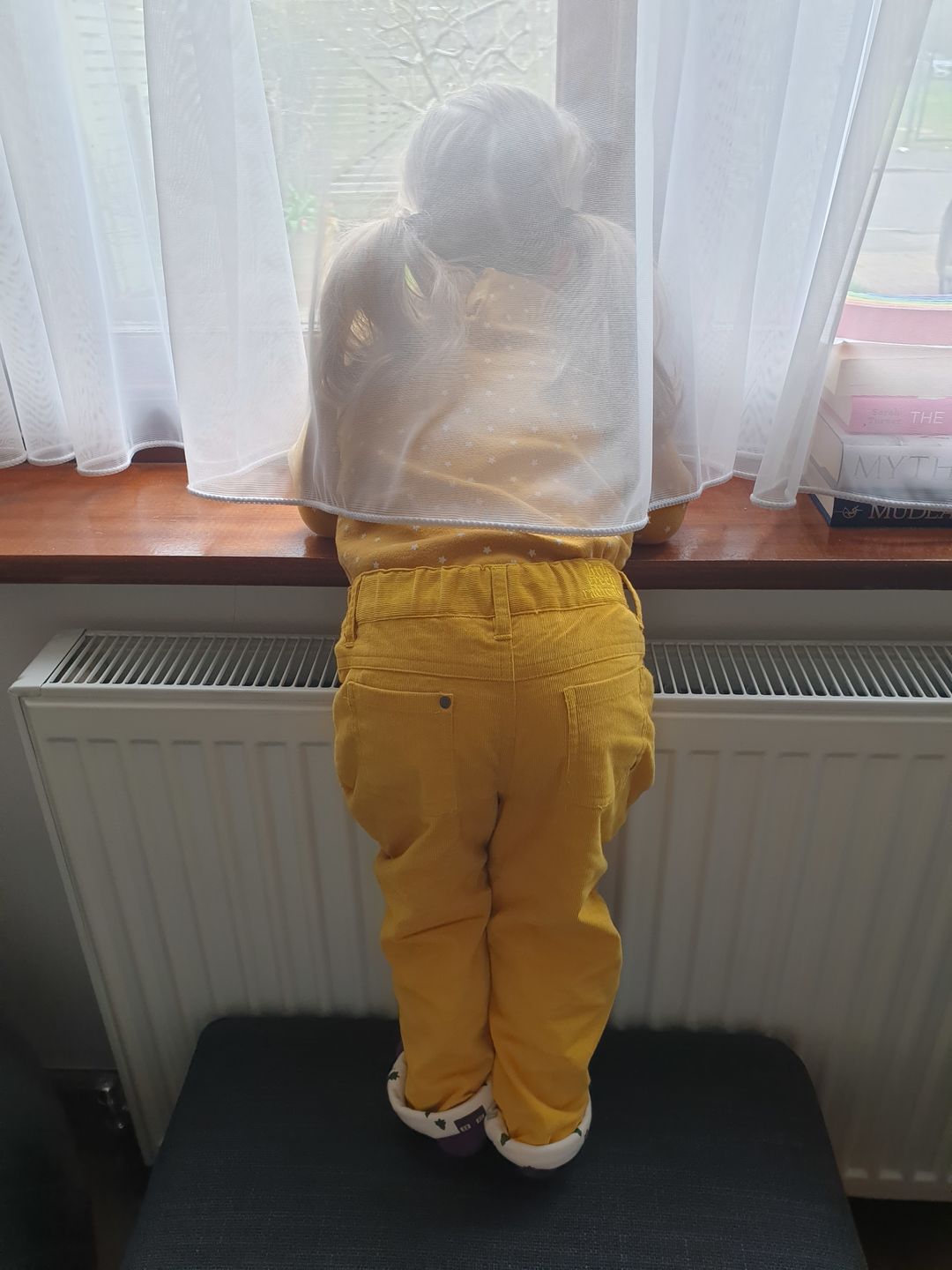 Customer photo review of Gold Woodland Adventure Jeans