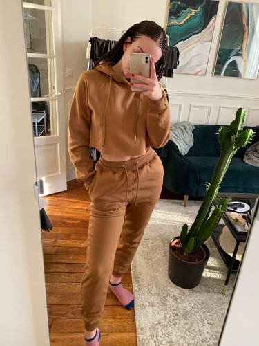 Customer photo review of Solid Color Tracksuit Sets