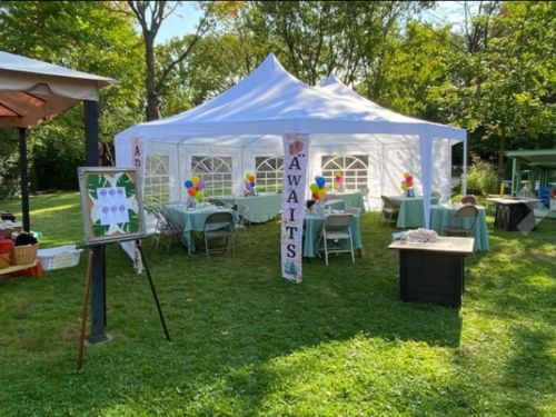 Customer photo review of 26'x19' Wedding Party Tent Canopy Pavilion w/ Removable Sidewalls Shelter