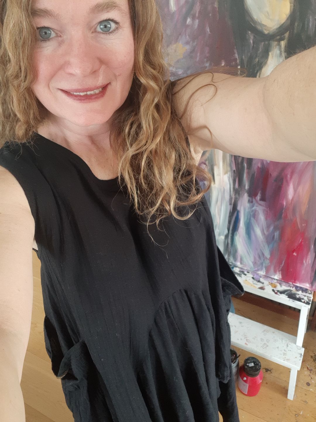 Customer photo review of Maxi Dress Wayan Black