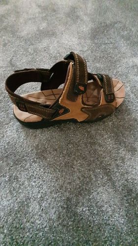 Customer photo review of Genuine Leather Outdoor Sandals