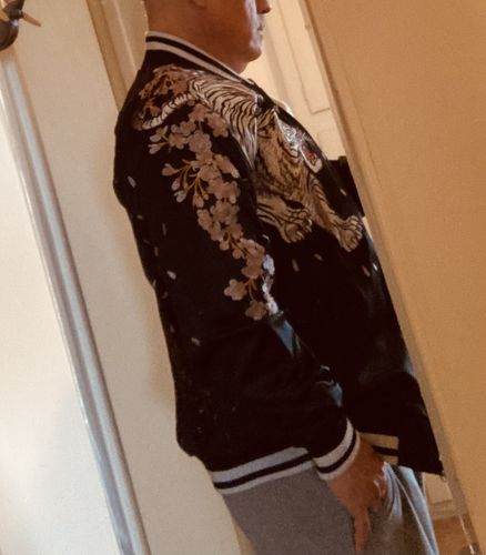 Customer photo review of Four Legendary Creatures Sukajan Souvenir Jacket