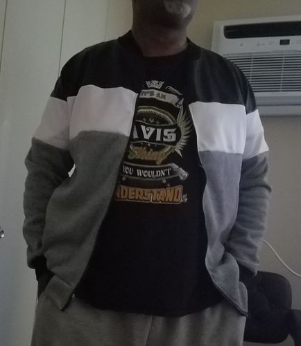 Customer photo review of Outdoor Casual Leahter Jacket