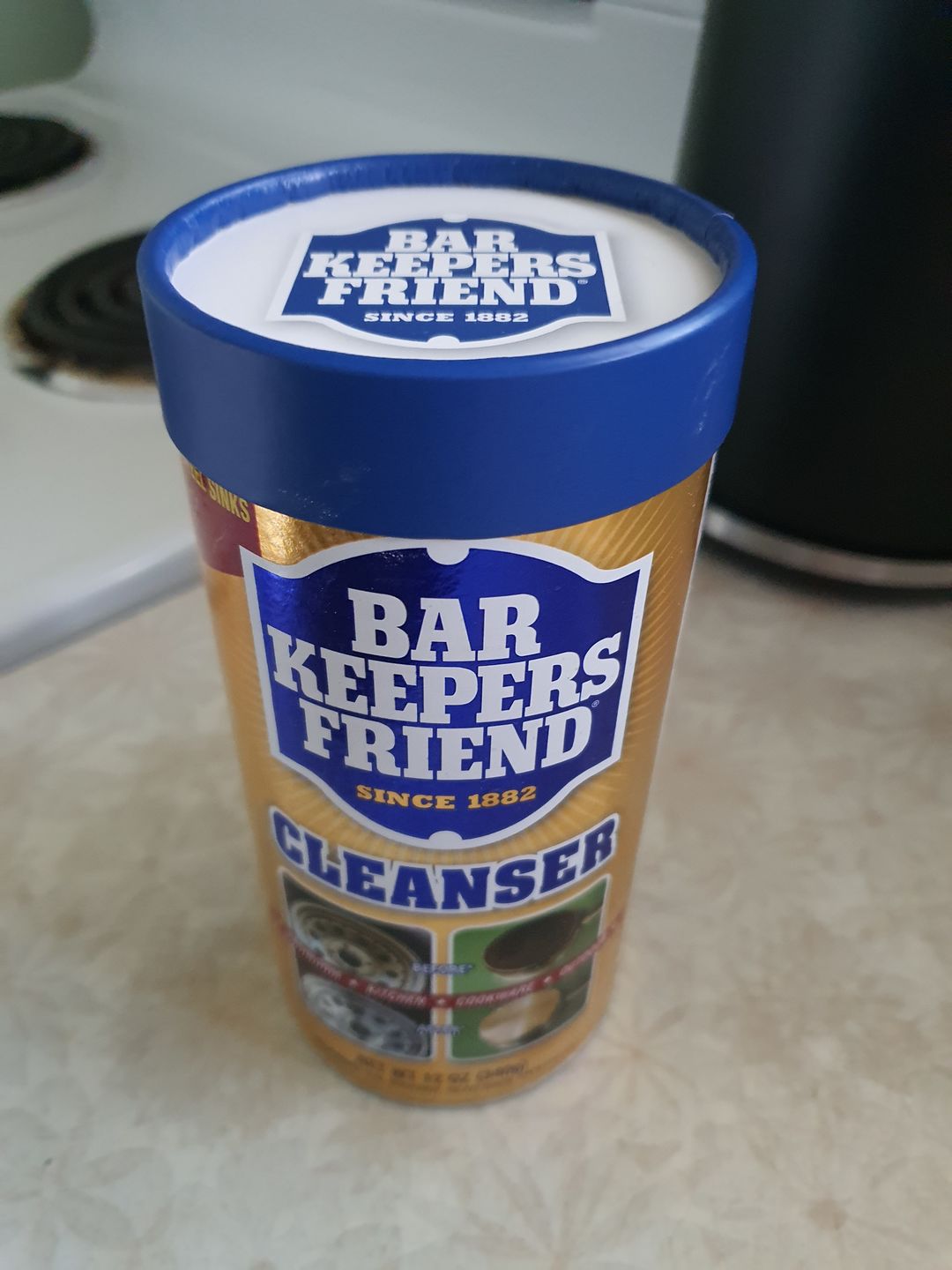 Customer photo review of Bar Keepers Friend Re-Usable Lid