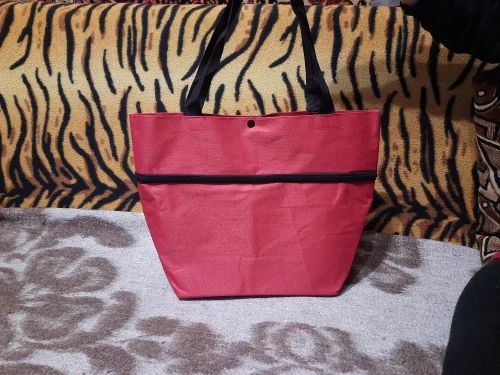 Customer photo review of Foldbar shopping taske med hjul