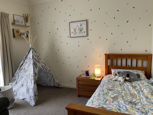 Customer photo review of Super Fun Dots Decal Set | Custom Colours