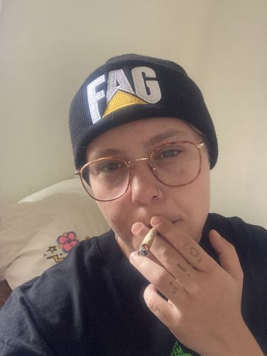 Customer photo review of Contractor Beanie