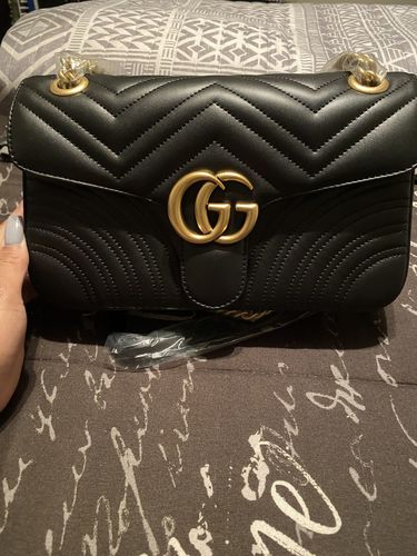 Customer photo review of GC00 Marmont Small Shoulder Bag