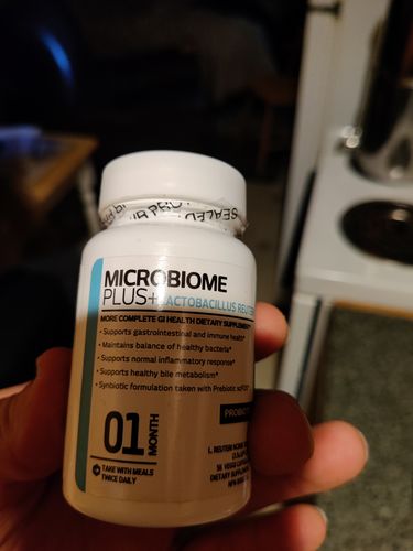 Customer photo review of Lactobacillus Reuteri NCIMB 30242 | Microbiome Plus+