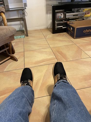 Customer photo review of Astra Sneakers - Instant Foot Pain Relief