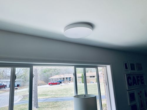 Customer photo review of Modern Flush Mount LED Ceiling Light