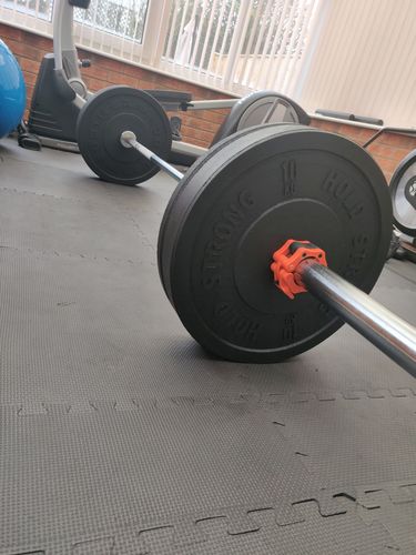 Customer photo review of Strengthened Olympic Bar Max 375kg 220cm