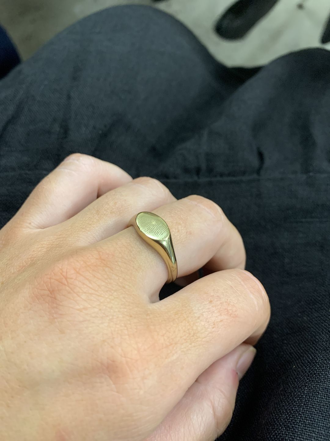 Customer photo review of Signet Ring