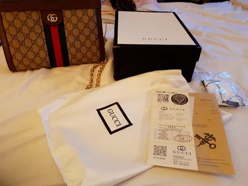 Customer photo review of GC09 - Ophidia Small Shoulder Bag