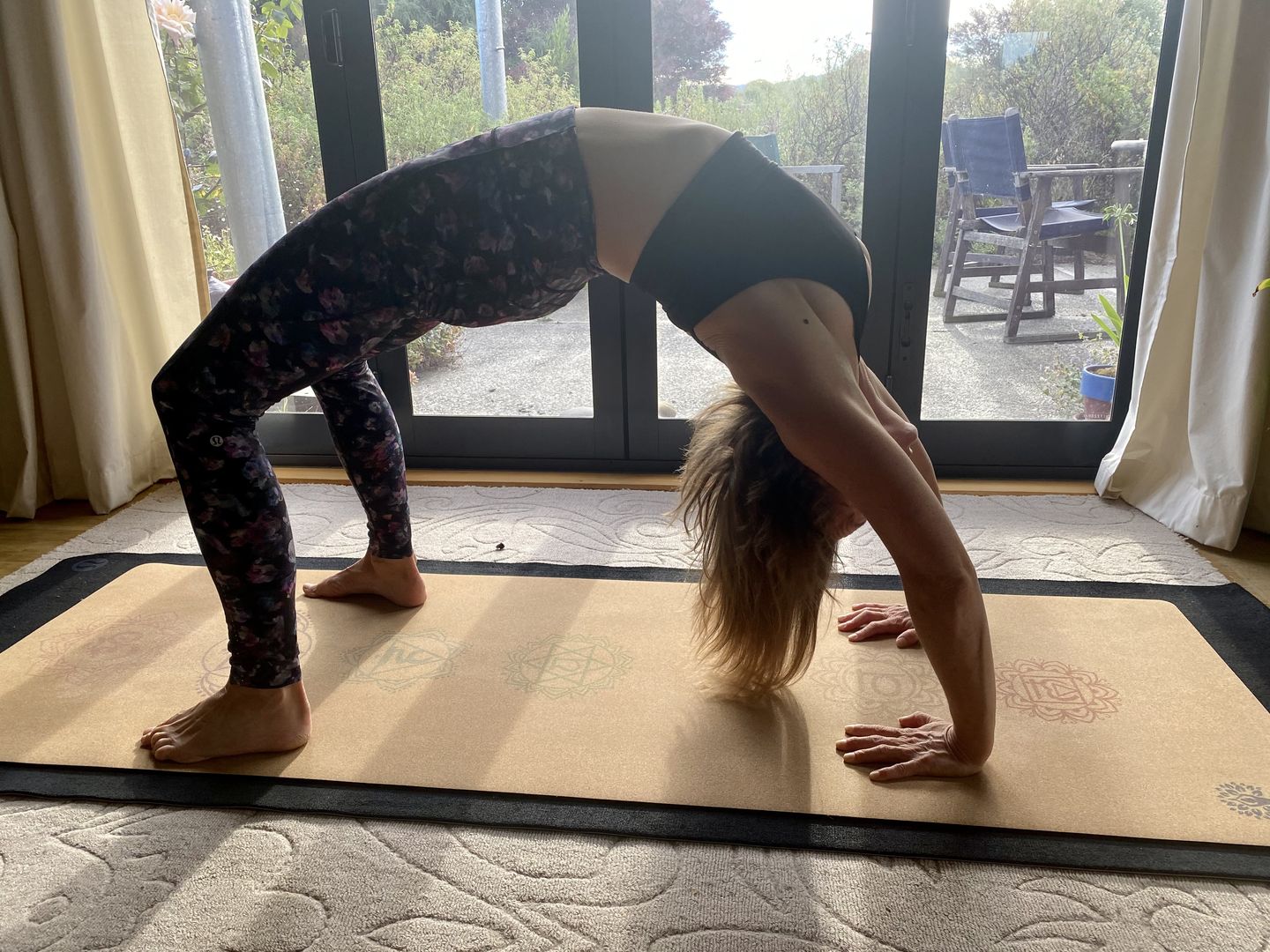 Customer photo review of Chakra Yoga Mat