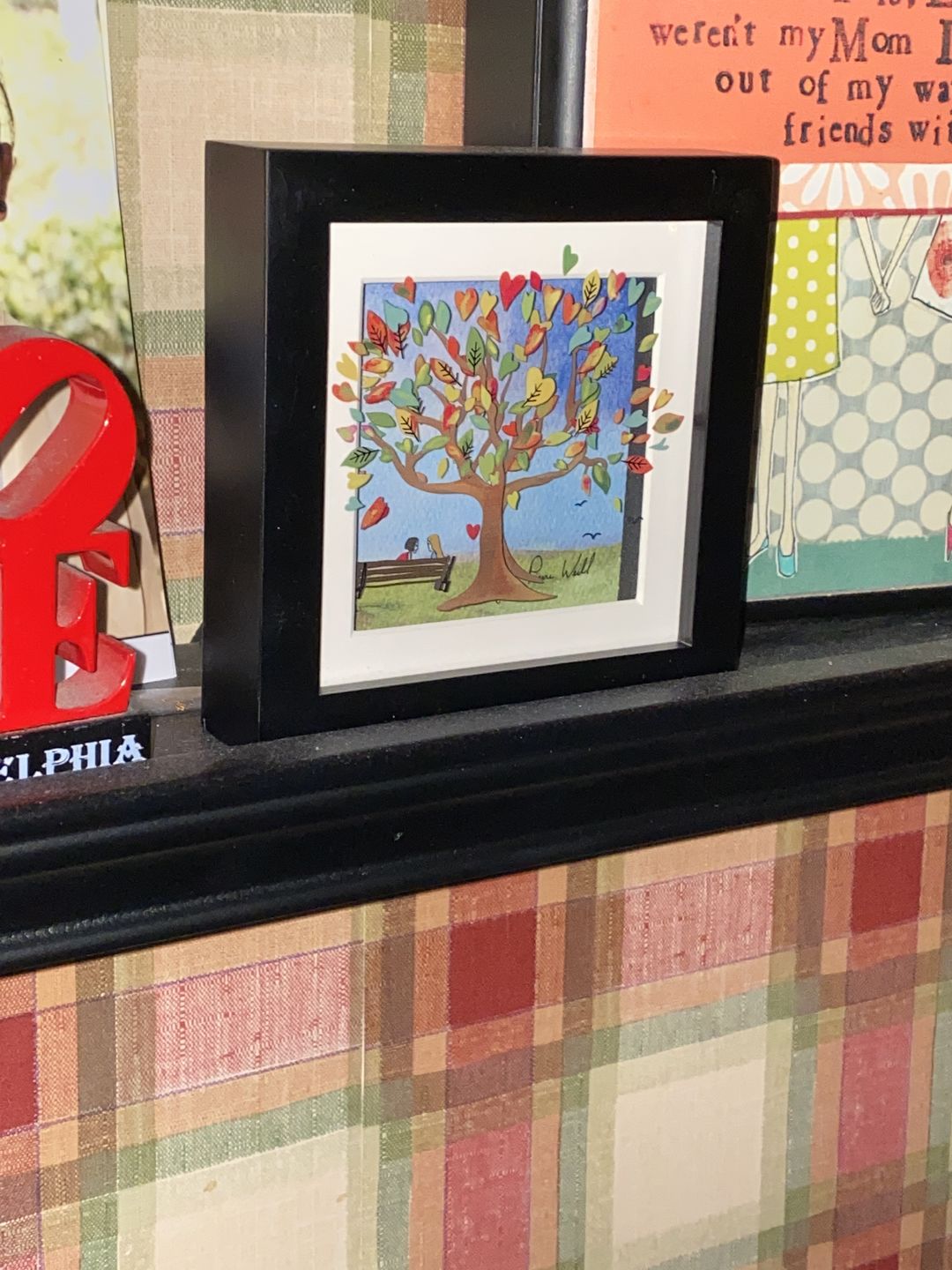 Customer photo review of Tree of Orange Hearts