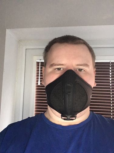 Customer photo review of Stealth City Mask