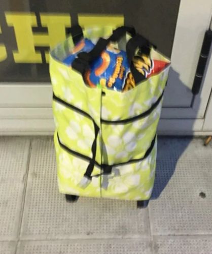 Customer photo review of Foldbar shopping taske med hjul