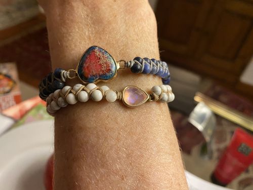 Customer photo review of MAGISCHES HOWLITH-ENERGIE-ARMBAND