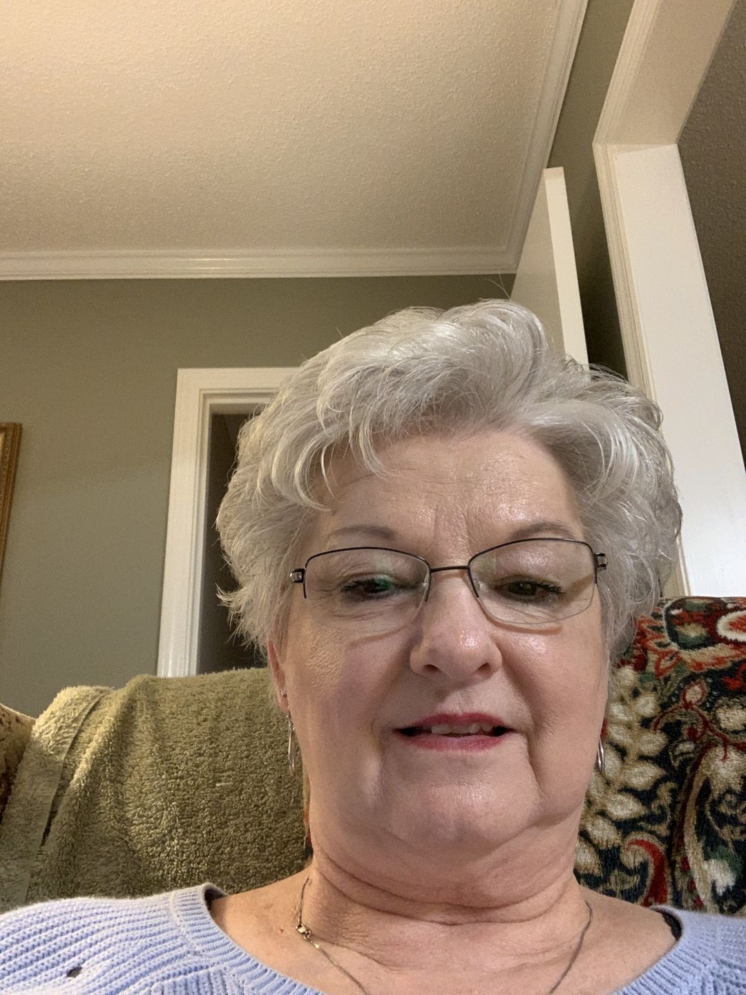 Customer photo review of Alicia Earrings