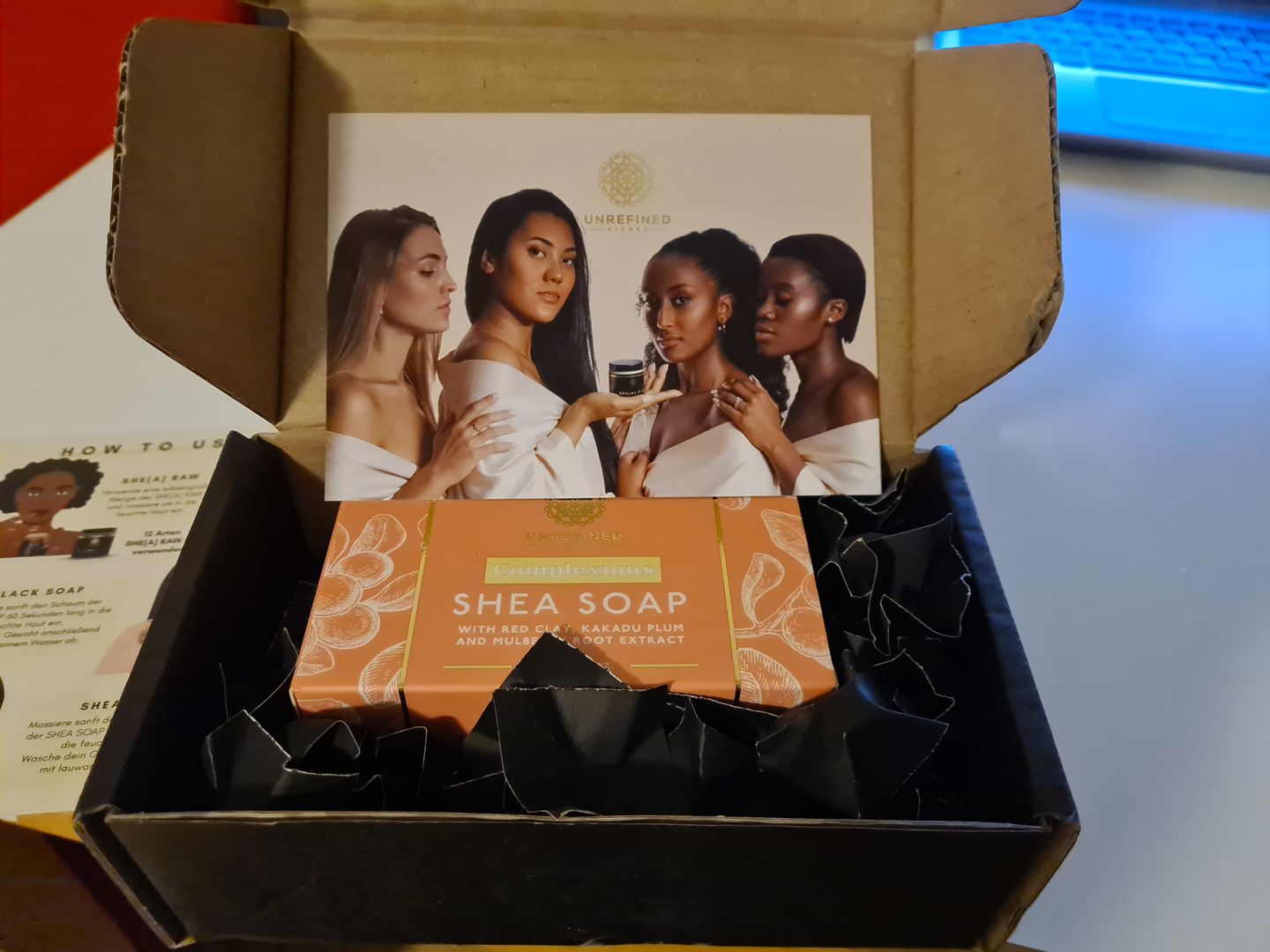 Customer photo review of SHEA SOAP