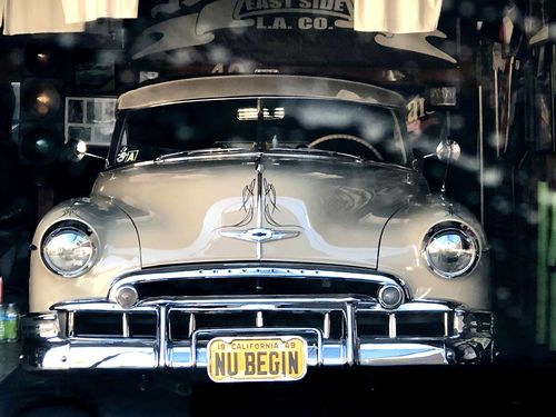 Customer photo review of 1949 CALIFORNIA LICENSE PLATE 6"x14" (351.5mm x 156.5mm)