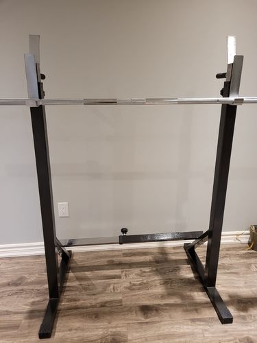 Customer photo review of Squat /  Military  Press / Dip rack