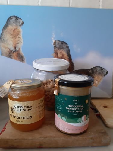 Customer photo review of 2 vasi di Pasta di Nocciole Piemonte IGP 100%