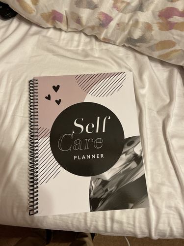 Customer photo review of Self Care Planner