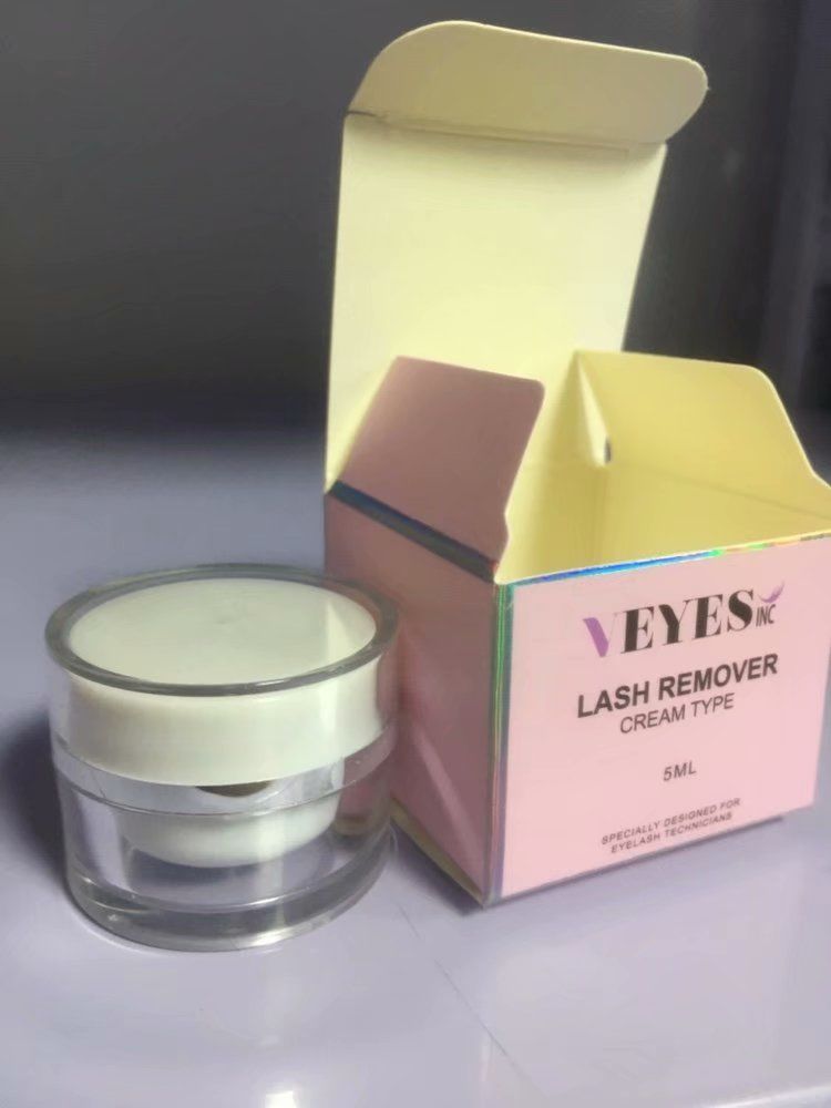 Customer photo review of Eyelash Cream Remover