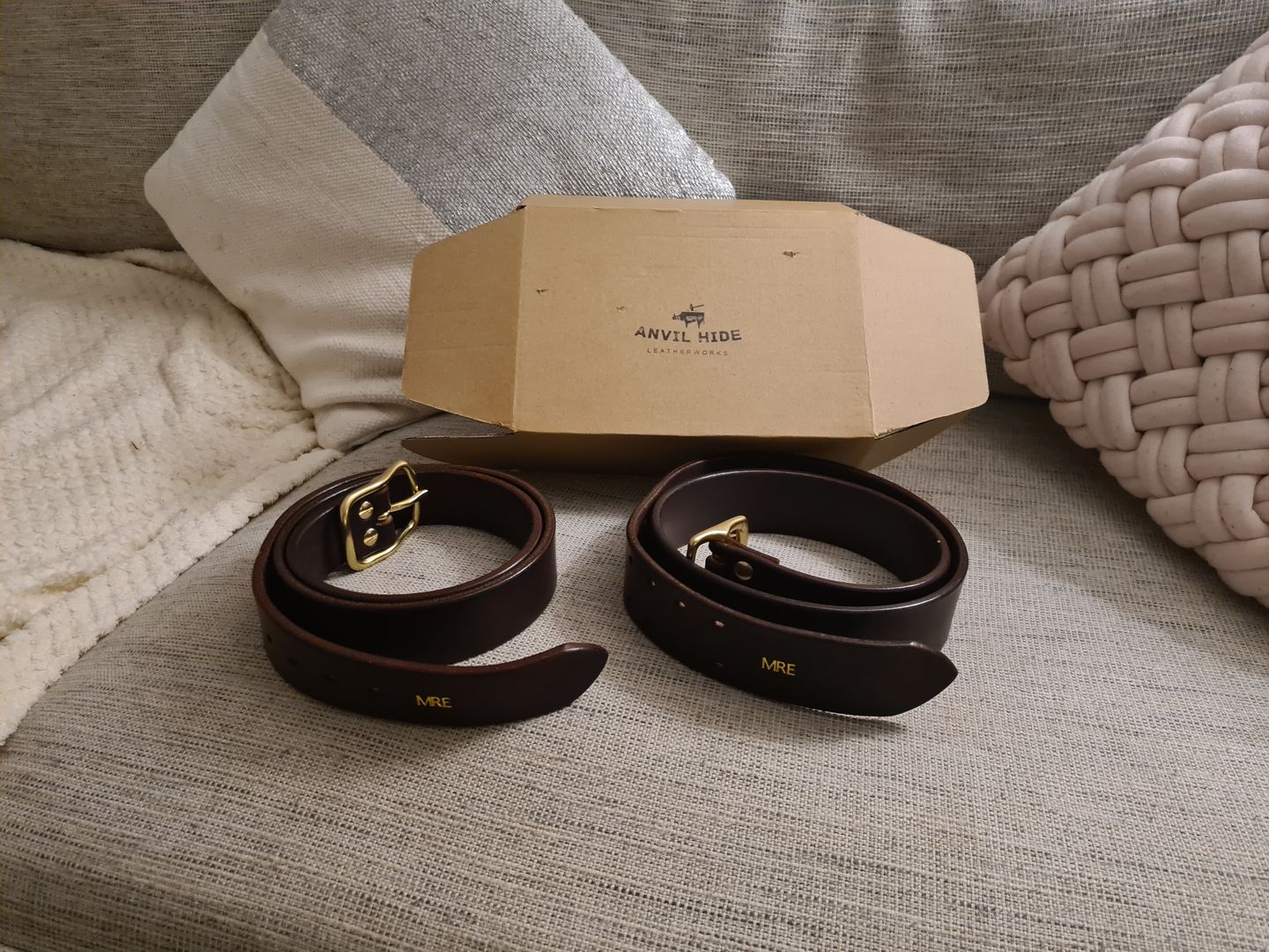 Customer photo review of The Classic Belt