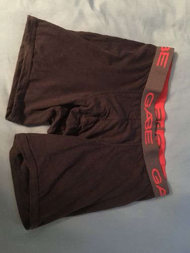 Customer photo review of Men's Organic Cotton Boxer Briefs Made in Canada by Gabe