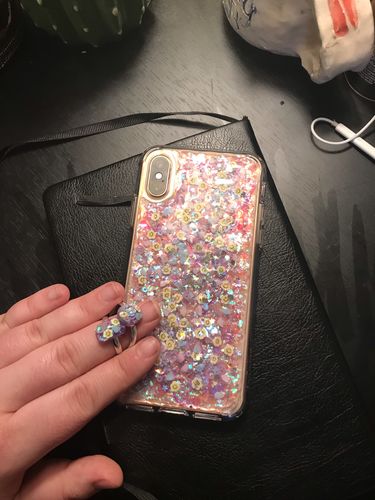 Customer photo review of Custom Sprkl Phone Case ☎️✨🍒