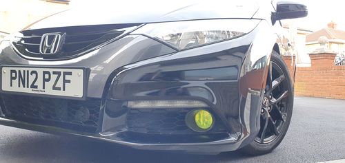 Customer photo review of Honda Civic Type R FK2 Fog Light Armour