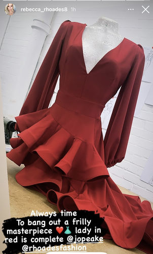 Customer photo review of Atlanta Frill Mini Maxi City Lights