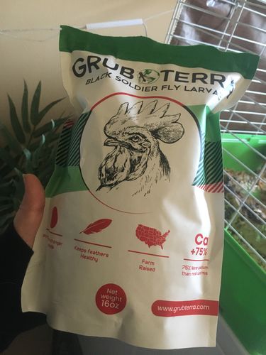 Customer photo review of GrubTerra Dried Larvae