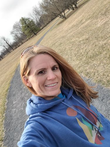 Customer photo review of Outrun the Night Women's Hoodie