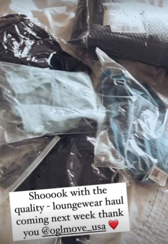 Customer photo review of Double Waistband Sweatpant