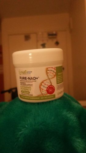 Customer photo review of PURE-NAD+, Nicotinamide Adenine Dinucleotide - Extreme Potency sublingual powder -16 grams