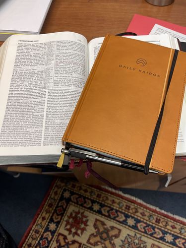 Customer photo review of Daily Kairos Prayer Journal