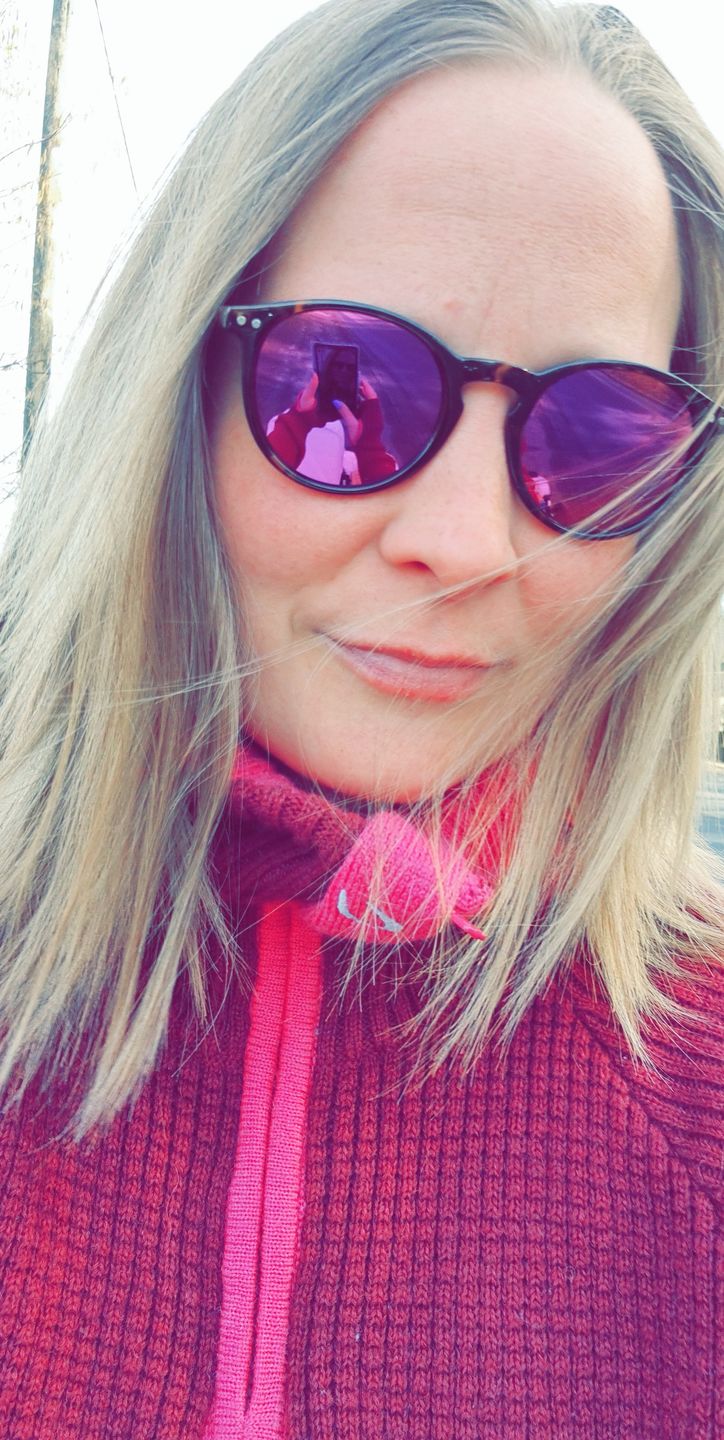 Customer photo review of Classic - Purple Sky Mirror