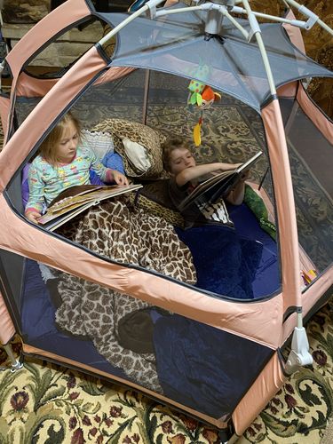 Customer photo review of Pop N' Go® Playpen