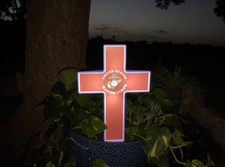 Customer photo review of Eternal Light Blessed Mary