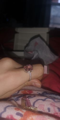 Customer photo review of Pink Princess Ring